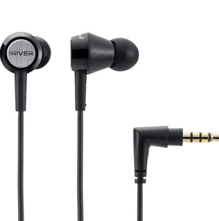 Iriver 艾利和 ICP-AT1000 入耳式动圈有线耳机 酷炫黑 3.5mm