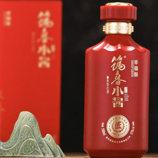 筑春 小酱 幸福版 53%vol 酱香型白酒