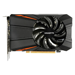 GIGABYTE 技嘉 GTX 1050Ti 显卡 4GB 黑色+技嘉 500W 电源