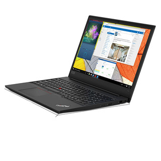 ThinkPad 思考本 E590 15.6英寸 笔记本电脑 黑色(酷睿i5-8265U、RX 550X、8GB、128GB SSD+1TB HDD、1080P、20NB002XCD)