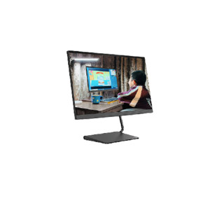 Lenovo 联想 AIO 逸-24IWL 23.8英寸 家用一体机 黑色（酷睿i3-10110U、核芯显卡、8GB、512GB SSD、1920*1080）