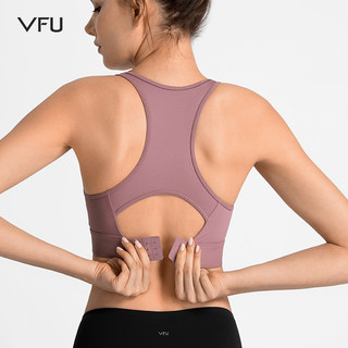 VFU 女子运动内衣 TW7591 紫色 M 可拆卸胸垫