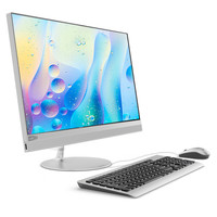 Lenovo 联想 AIO 520 23.8英寸 商用一体机 银色（酷睿i3-8100T、核芯显卡、8GB、128GB SSD+1TB HDD、1920*1080）