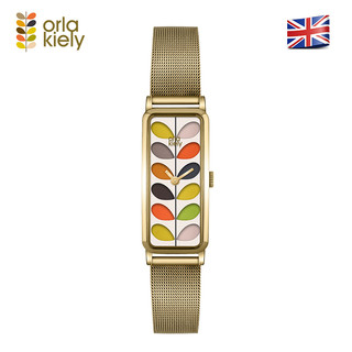 Orla kiely Orla Kiely小方表女表英国小众品牌正品女名牌方形手表