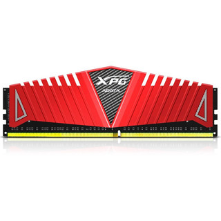 ADATA 威刚 威龙系列 Z1 DDR4 2400MHz 台式机内存 马甲条 红色 8GB