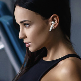 mifa X17 半入耳式真无线蓝牙耳机 珍珠白