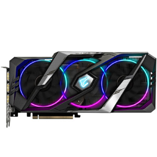 GIGABYTE 技嘉 AORUS GeForce RTX 2070 Super 8G 超级雕 显卡 8GB 黑色