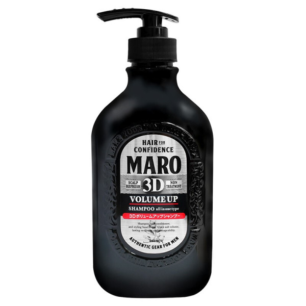 maro 摩隆 3d蓬松型男士去屑洗发水 460ml