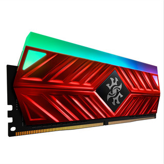 XPG 龙耀系列 D41 DDR4 3200MHz RGB 台式机内存 红色 16GB 8GB*2