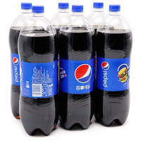 pepsi 百事 可乐 Pepsi 碳酸饮料整箱 2L*6瓶 (新老包装随机发货) 百事出品