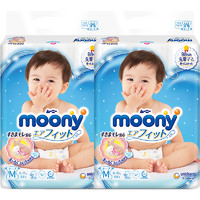 moony 尤妮佳畅透系列婴儿透气轻薄纸尿裤尿不湿M64