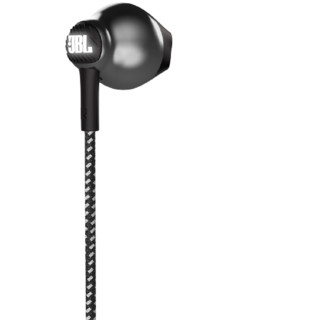 JBL 杰宝 KMP10H 半入耳式动圈有线耳机 黑色 3.5mm