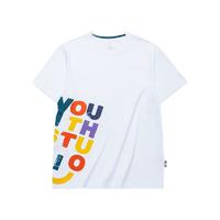 ANTA 安踏 生活系列 中性运动T恤 952128145-1 纯净白 XL