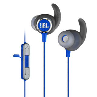JBL 杰宝 Reflect Mini BT 2 入耳式颈挂式动圈蓝牙耳机 蓝色