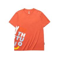 ANTA 安踏 生活系列 中性运动T恤 952128145-2 焦糖橙 S