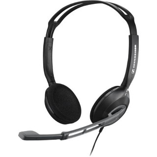 SENNHEISER 森海塞尔 PC230 压耳式头戴式有线耳机 黑色 3.5mm