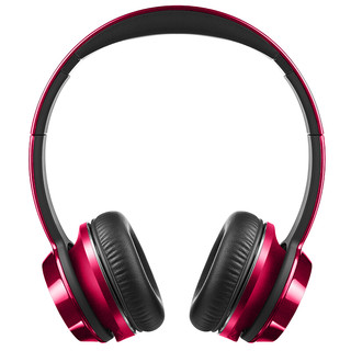 MONSTER 魔声 N-TUNE 耳罩式头戴式有线耳机 糖果红 3.5mm