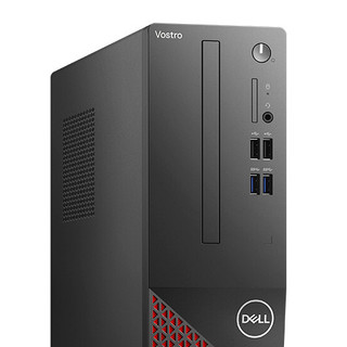 DELL 戴尔 Vostro 3681 台式机 黑色(酷睿i5-10400、核芯显卡、8GB、1TB HDD、风冷)