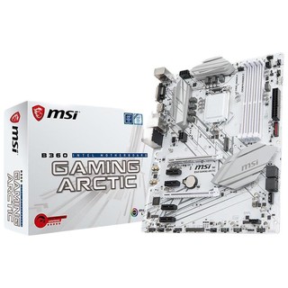 MSI 微星 Gaming B360 GAMING ARCTIC ATX主板（intel LGA1151、B360）