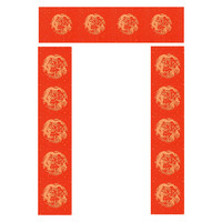 芬尚 万年红宣纸 春联 四尺三开 五言对联