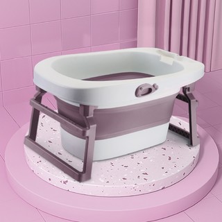 奔麦 THSD12 儿童浴盆 经典款 丁香紫