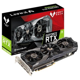 MAXSUN 铭瑄 RTX 2080 Super 电竞之心 OC 显卡 8GB 黑色