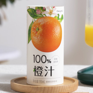 Cheng Bao 橙宝 100% 橙汁 195ml*12罐