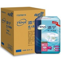 PLUS会员：TENA 添宁 干爽亲肤成人纸尿裤 M号 80片（腰围：70cm-110cm）