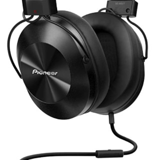 Pioneer 先锋 ‎SE-MS5T-K 耳罩式头戴式动圈有线耳机 黑色 3.5mm