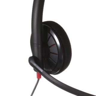 Poly 博诣 BLCAKWIRE C215 耳罩式头戴式降噪有线耳机 黑色 3.5mm