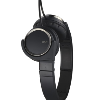 JVC 杰伟世 HA S400 耳罩式头戴式有线耳机 黑色 3.5mm