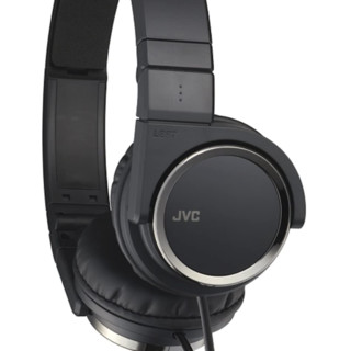 JVC 杰伟世 HA S400 耳罩式头戴式有线耳机 黑色 3.5mm