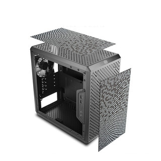 COOLERMASTER 酷冷至尊 MasterBox Q300L M-ATX机箱 半侧透 黑色