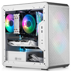 COOLER MASTER 酷冷至尊 Q300L M-ATX机箱 半侧透 白色