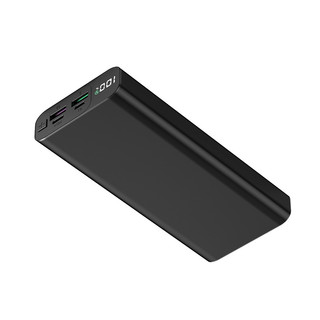 恒源者 H26 移动电源 黑色 20000mAh micro usb Type-C 22.5W双向快充