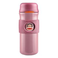 Paul Frank 大嘴猴 PFD001 保温杯 升级款 390ml 粉咖色