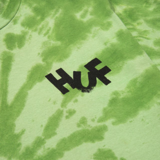 HUF HAZE BRUSH 男女款扎染短袖T恤 TS01383 绿色 XL