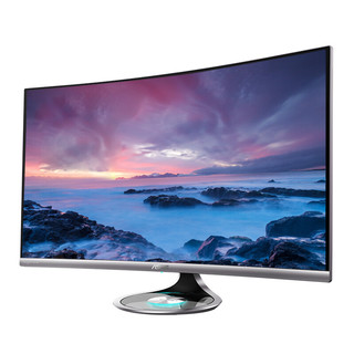 ASUS 华硕 MX32VQ 31.5英寸 VA 显示器(2560×1440、60Hz、125%sRGB）