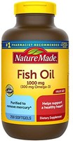 Nature Made 鱼油 1000毫克软胶囊250粒