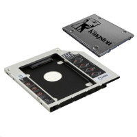 Kingston 金士顿 A400 SATA 固态硬盘 256GB（SATA3.0）+12.7mm笔记本光驱支架