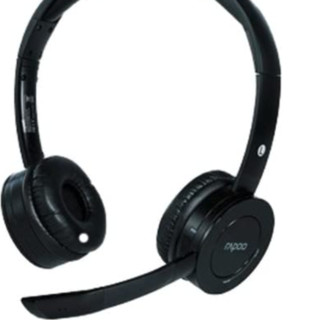 RAPOO 雷柏 H8000 耳罩式头戴式蓝牙耳机 黑色