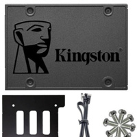 Kingston 金士顿 A400 SATA 固态硬盘 128GB（SATA3.0）+台式机支架