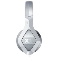 JVC 杰伟世 HA-SR100X 耳罩式头戴式有线耳机 银白色 3.5mm