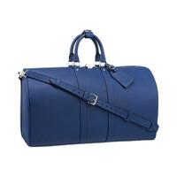 LOUIS VUITTON 路易威登 KEEPALL BANDOULIÈRE系列 旅行袋 M33454 蓝色 50