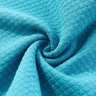 洁玉 DS1-022F 毛巾套装 2条装 34*72cm 100g 浅蓝+深蓝