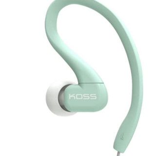 KOSS 高斯 KSC32C 入耳式挂耳式有线耳机 薄荷绿 3.5mm