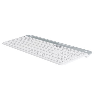 logitech 罗技 K580 键盘+PEBBLE 鼠标 无线键鼠套装 芍药白