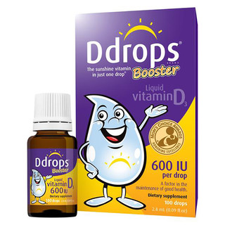 Ddrops 儿童维生素D3滴剂 600IU 2.8ml