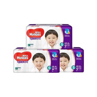 HUGGIES 好奇 超干爽系列 纸尿裤 XL46片*3包