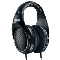 SHURE 舒尔 SRH1440 耳罩式头戴式有线耳机 黑色 3.5mm/6.3mm